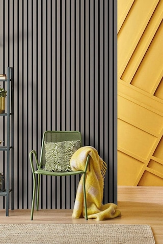 Mdf Akustik Duvar Ve Tavan Kaplama Paneli 60 x 275 CM - Antrasit