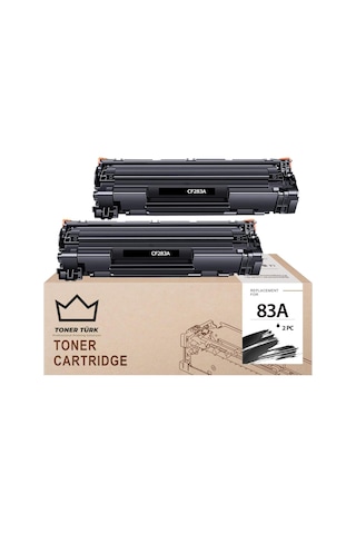 Hp 83a / Cf283a Uyumlu Toner 2'li Paket / M201 / M125 / M225 / M127