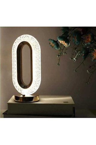 Alfa Gold 3 Renk Modu Kristal Elektrikli Yılbaşı Masa Ve Gece Lam