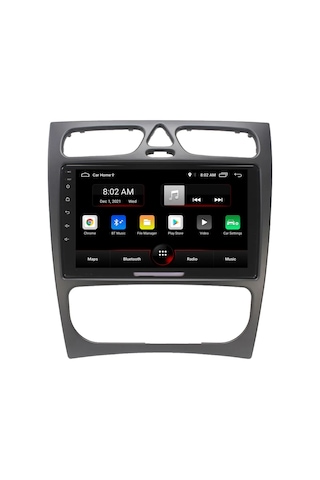 Mercedes Benz C Class W209 Android Multimedya Carplay 9 İnc Hd