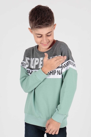 Ahengim Erkek Çocuk Superior Baskılı Trend Sweatshirt Ak15118 001