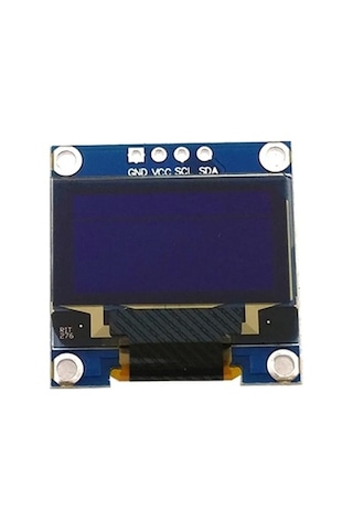 128X64 Oled Grafik Ekran 0,96 İnch 4 Pin Mavi