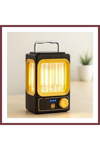 Storeşahin Nostalji Solar Lamba - Usb Şarjlı 1500mah Shn0720