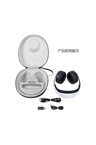 Sony Ps5 Pulse 3d Kablosuz Bluetooth Kulaklık Elde Taşınabilir Saklama Kutusu Eva Düşmeye Dayanıklı Saklama Çantası 24 21 12cm İçin Uygundur Diğer