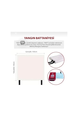 150 180 Yangın Battaniyesi, Acil Kaçış Yangın Battaniyesi, Yangın Söndürme Battaniyesi,