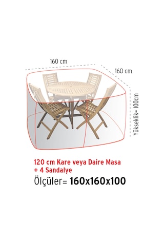 Homaks Mobilya Koruma Örtüsü Kare 160X160