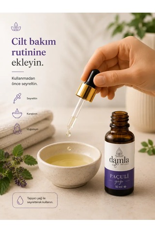 Biodamla Natural Paçuli Yağı 20 Ml