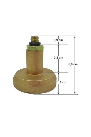 Avrupa Tip Lpg Dolum Başlığı Aparatı Bella Kısa-5,6 Cm-erkek