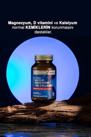 Nutraxin Osteo Calcium Magnesium Plus Collagen 90 Tablet