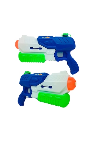 Pompalı Su Tabancası Güçlü Atış 34 Cm Water Gun