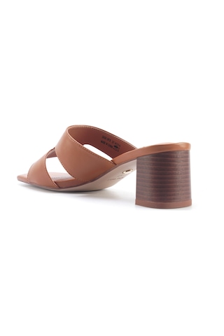 Nine West Gıgı 5fx Taba Kadın Topuklu Terlik 000000000101928827 Taba