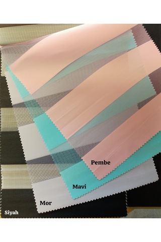 As Perde Zebra Perde Düz Seri