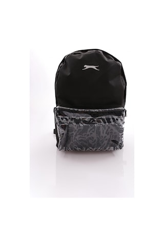 Slazenger 24039 Pvc Detaylı Black Sırt Çantası Siyah
