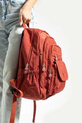 Nemo Bags Kiremit Unisex Okul Çantası, Crinkle Su Geçirmez Kumaş, Laptop Seyahat Sırt Çantası, 24 Lt, 40x30cm Diğer