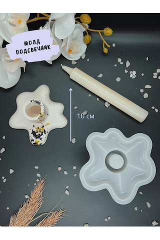 Galinacandles Alçı İçin Silikon Kalıp Klyapka Mumluk 198562441