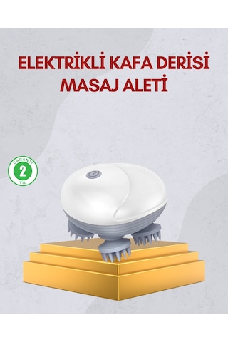 Zero Land Kablosuz Kafa Ve Vücut Masaj Aleti Csmtex - 81 Tnabilir Tasarım Çok Renkli