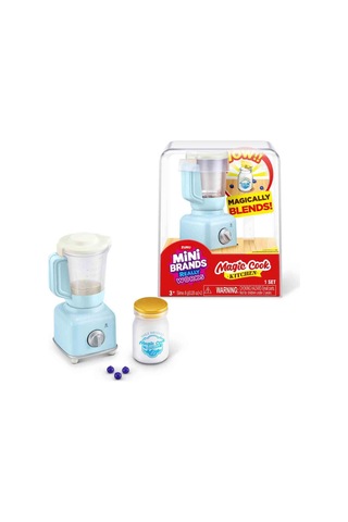 Mini Brands Magic Cook Kitchen Blender Mini Mutfak Seti Çalışan Minyatür Oyuncak 3+