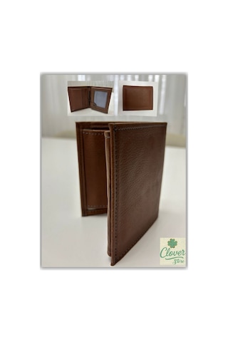 Store Erkek Klasik Şık Cüzdan Kahverengi