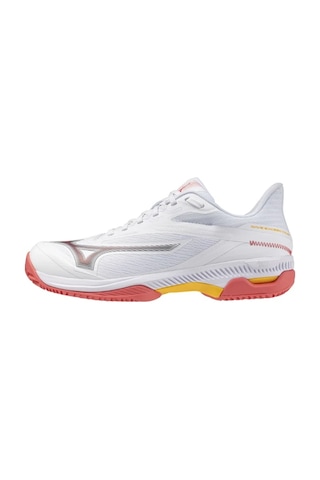Mizuno Wave Exceed Court Cc Kadın Tenis Ayakkabısı Beyaz / Pembe Çok Renkli