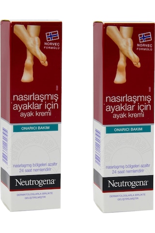 Neutrogena Norveç Nasırlaşmış Ayaklar için Ayak Kremi 2 x 50 ML