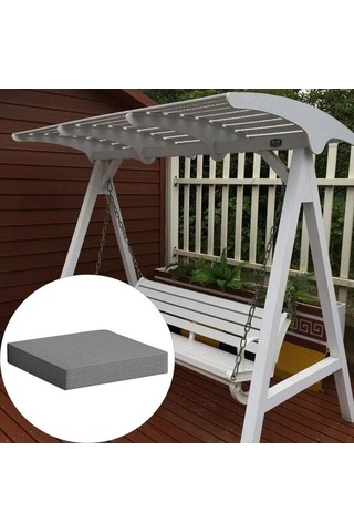 Flybuy İç Mekan-dış Mekan Koltuk Battaniyesi, Bahçe Sandalye Pedleri, Açık-gri Ty, Suntek Minder, Dayanıklı Ve Yumuşak, Kullanışlı Kılıf, 40x40x5cm Açık Gri