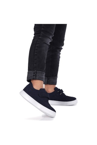 Kiko Kids Richie Cırtlı Günlük Erkek Çocuk Casual Ayakkabı Lacivert Lacivert