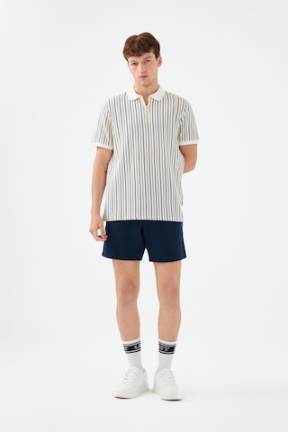 Loft Lf2036023 Erkek Kısa Kollu Polo T-shirt Mavi