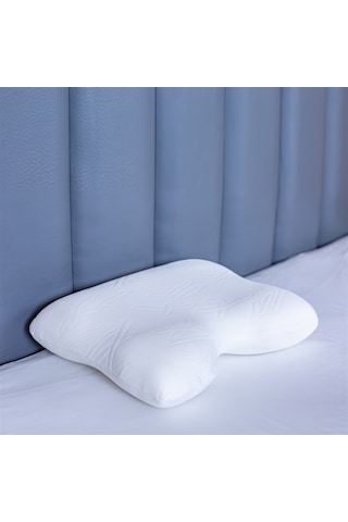 SimpleThePillow Horlama Azaltıcı Visco Yastık Memory Foam Horlama Yastığı 55*40*12*10