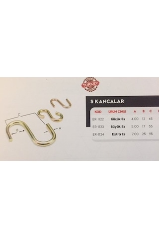 Ersa Es Kanca Küçük S Kanca 1'li