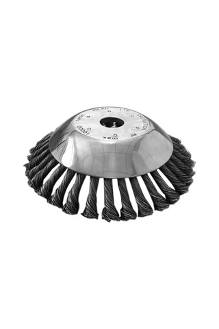 6 İnç Çim Biçme Makinesi Düzeltici Parçaları Genel Aşınmaya Dayanıklı Çok İşlevli Çelik Tel Pas Temizleme Ayıklama Plakası Biçme Makinesi Kafası