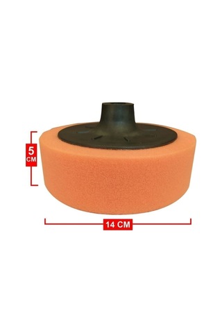 150 Mm Pasta Cila Polisaj Süngeri - M14 Vidalı Taş Motoruna Takılır Diğer