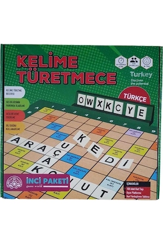 Saki Toys İnci Paketi Kelime Türetmece