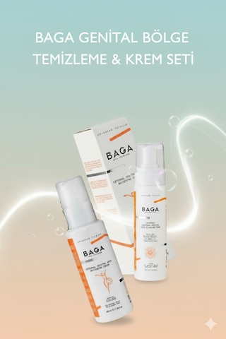 Genital & İntim Beyazlatıcı Krem Ve Temizleme Köpüğü Bakım 2'li Seti
