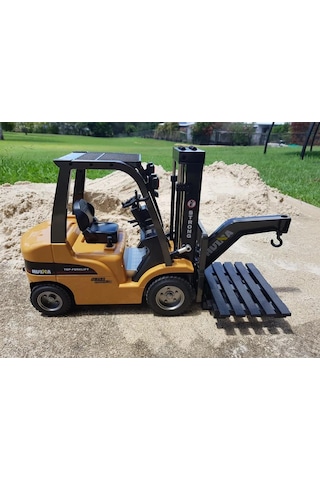 HUINA 1/10 Yüksek Kalite RC Model Forklift Uzaktan Kumandalı