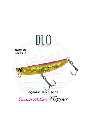 Duo Beach Walker Flipper 32 Jig Sahte Yem Gqa0242 Pink Gold Ob