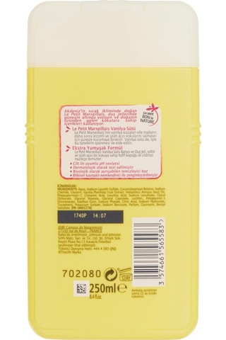 Le Petit Marseillais Vanilya Sütü Duş Jeli 250 Ml Sku: Smg8690010418159 Diğer