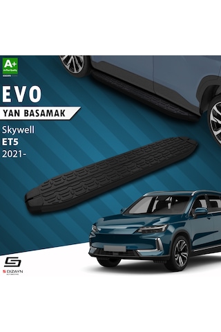 S-dizayn Skywell Et5 Evo Siyah Yan Basamak 193 Cm 2021 Üzeri