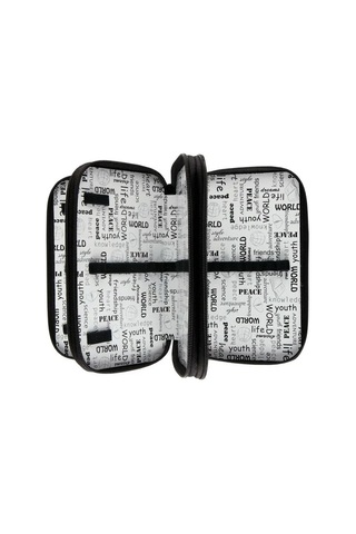 Oniks 1-4 Sınıflar İçin Okul Kalemliği, 3 Bölmeli. 430630261 Siyah