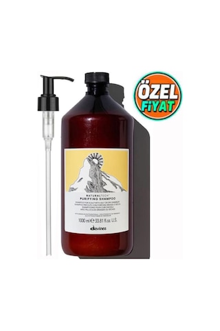 Davines Purifying Kepeğe Karşı Şampuan 1 L + Pompa