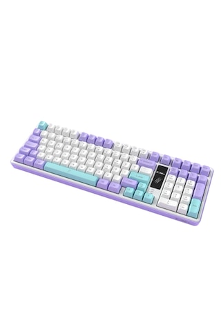 Luma Lcd Logo Ekran - Ultra Tepkime & Konfor 100 Tuş Kablolu Membran Gaming & Ofis Klavyesi