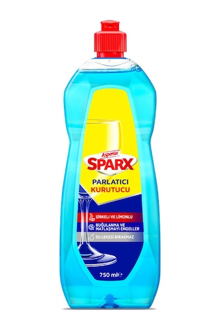 Asperox Sparx Bulaşık Makinesi Parlatıcı 750 Ml