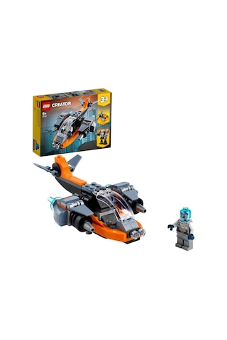 LEGO® Creator 31111 3’Ü 1 Arada Siber İnsansız Hava Aracı 113 Parça