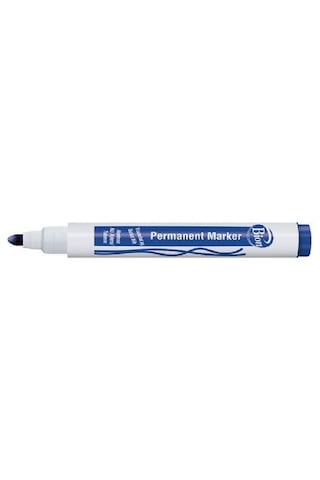 Bion 9175 Permanent Marker Yuvarlak Uç – Mavi