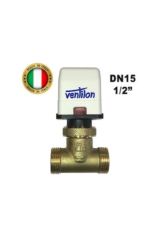 Ventilon Fan Coil Motorlu Vana - Dn15 (1/2”) 2 Yollu 230V Ac