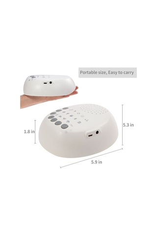 Fortunelane Bebek Uyku Makinası - 15 Ses, Zamanlayıcı, Hızlı Uyku & Dinlenmiş Uyanış Diğer