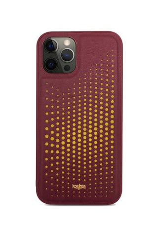 Kajsa Apple Uyumlu iPhone 12 Pro Max Kılıf Kajsa Splendid Serisi Circle Kapak ZORE-218971