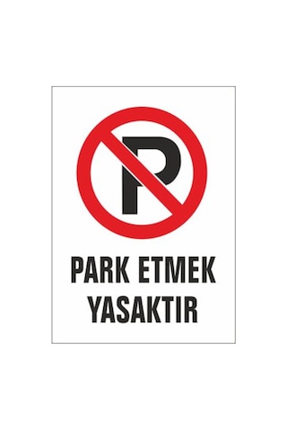 Park Yasak Levhaları 5 Adet