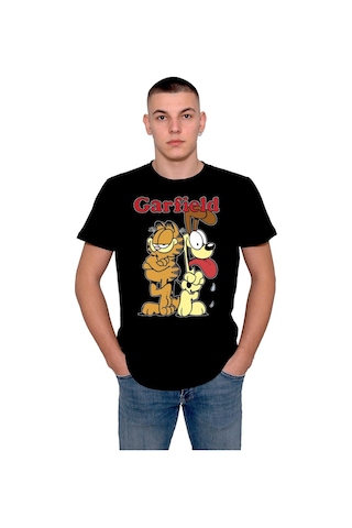 Garfield Dog Cat Kedi Çizgi Film Tişört Unisex T-shirt 001