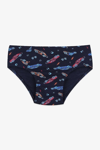 Koza İç Giyim Erkek Çocuk 5'li Pamuklu Slip 3011 3011-2 Arabalı Desen