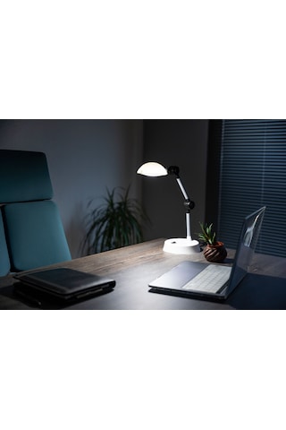 Okmino Led'li Akrobat Masa Lambası Beyaz